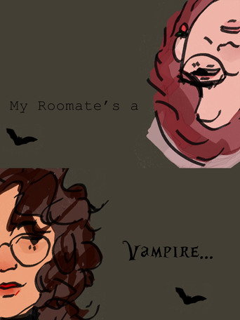 Movie poster for My Roommate's a Vampire... (2023)
