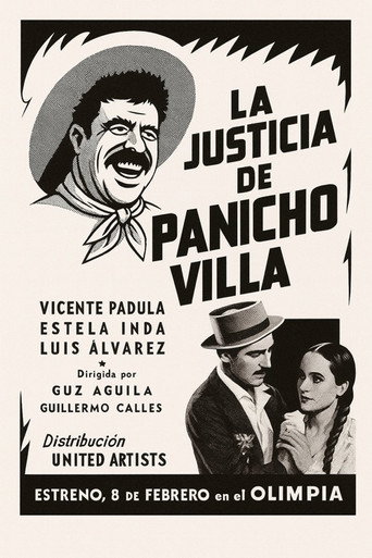 Movie poster for La justicia de Pancho Villa (1939)