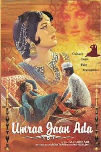 Movie poster for Umrao Jaan Ada (1972)
