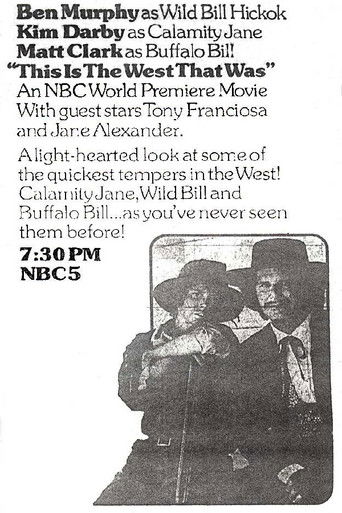 This Is the West That Was poster