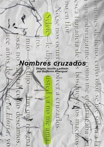 Movie poster for Nombres cruzados (2024)