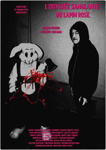 Movie poster for L’odyssée sanglante du lapin rose (2021)