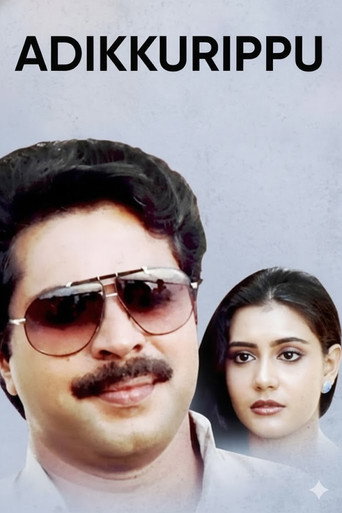 Adikkurippu poster
