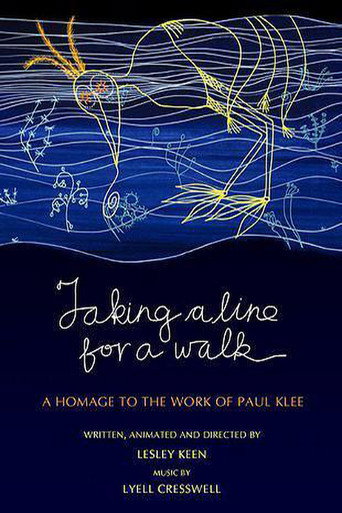 Movie poster for Taking a Line for a Walk: A Homage to the Work of Paul Klee (1983)