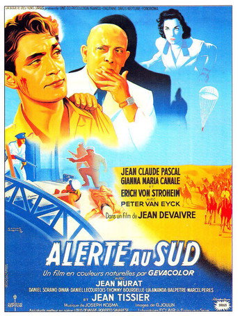 Movie poster for Alarm in Morocco (1953)