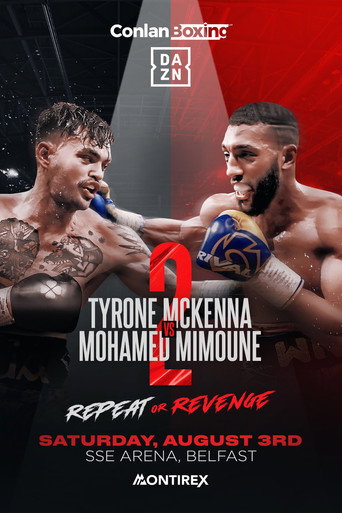 Movie poster for Tyrone McKenna vs. Mohamed Mimoune II (2024)