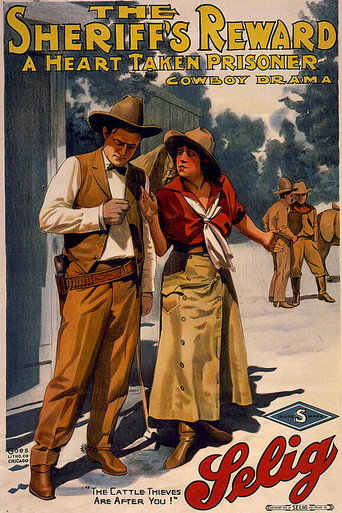 Movie poster for The Sheriff's Reward (1914)