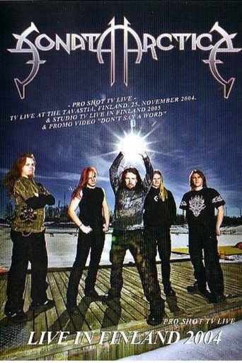 Movie poster for Sonata Arctica: Live at Tavastia