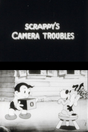 Movie poster for Scrappy's Camera Troubles (1936)
