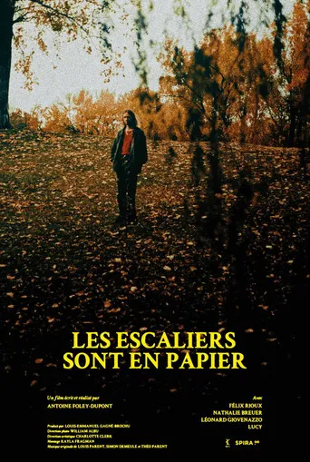 Les escaliers sont en papier poster