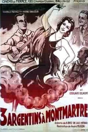 Movie poster for Three Argentines in Montmartre (1941)