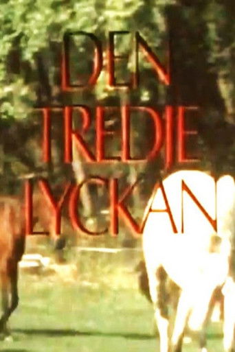 Den tredje lyckan poster