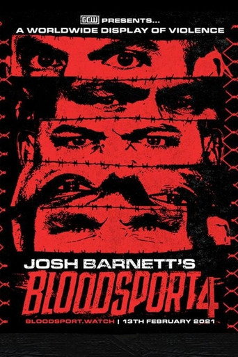 Movie poster for GCW Josh Barnett's Bloodsport 4 (2021)