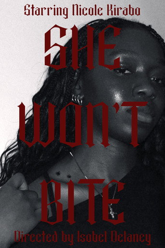 Movie poster for She Won't Bite (2026)