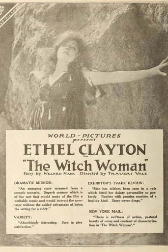 Movie poster for The Witch Woman (1918)