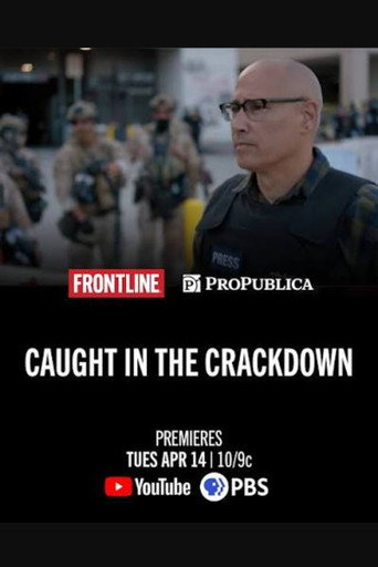 Movie poster for Caught in the Crackdown (2026)