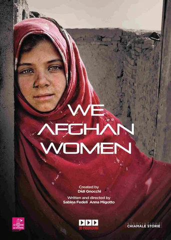 Movie poster for We Afghan Women