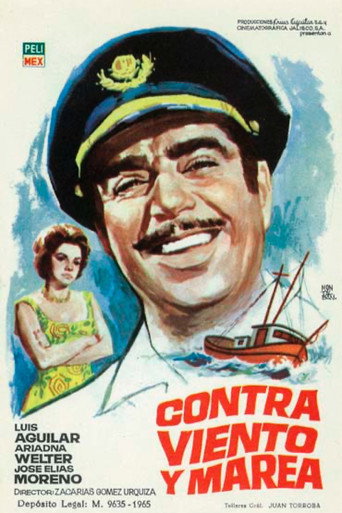 Movie poster for Contra viento y marea (1962)