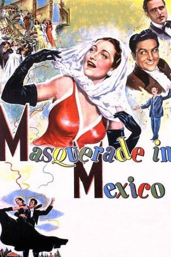 Masquerade in Mexico poster
