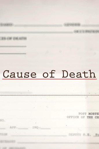 Cause of Death poster