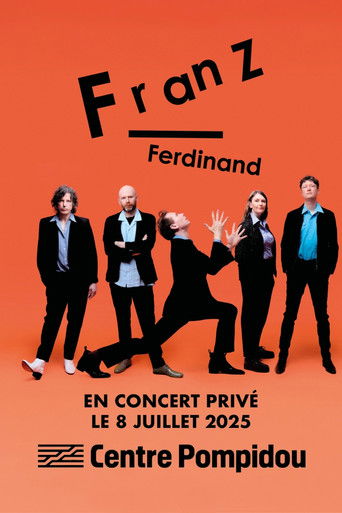 Franz Ferdinand : concert privé au Centre Pompidou poster