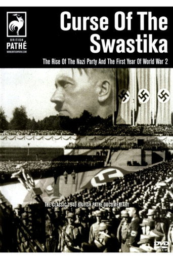 Movie poster for The Curse of the Swastika (1940)