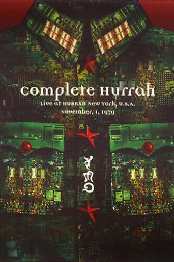 Movie poster for Complete Hurrah (1999)