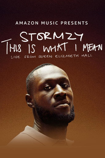 Movie poster for Stormzy: This is What I Mean: Live at Queen Elizabeth Hall (2022)