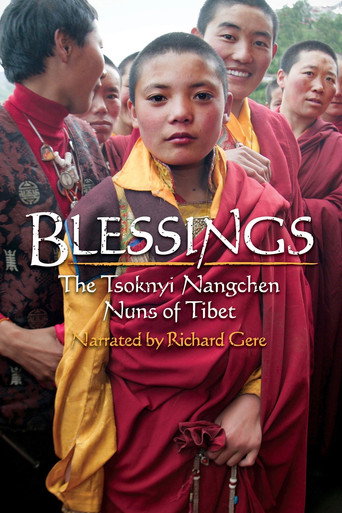 Movie poster for Blessings: The Tsoknyi Nangchen Nuns of Tibet (2009)