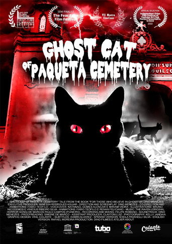 Movie poster for O Gato Fantasma do Cemitério do Paquetá (2022)