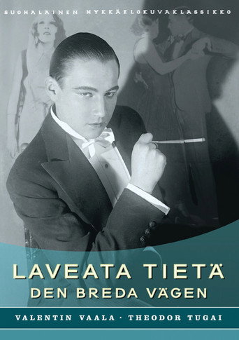 Movie poster for Laveata tietä (1931)