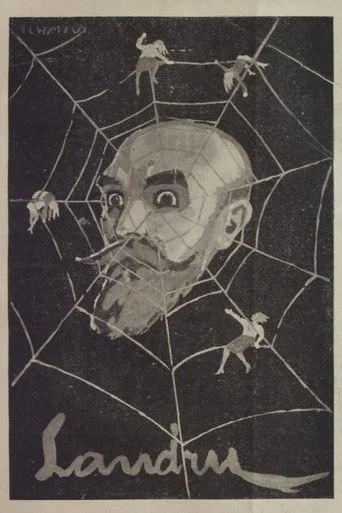 Movie poster for Landru, the Bluebeard of Paris (1923)