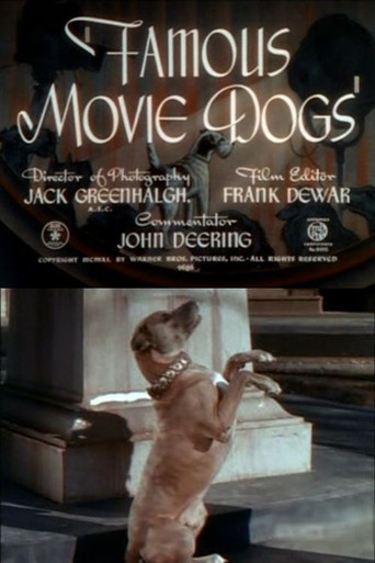 Movie poster for Famous Movie Dogs (1940)