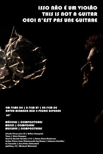 Movie poster for Isso Não é um Violão (2026)