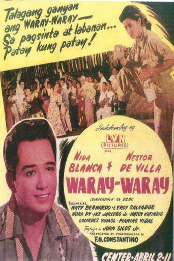 Movie poster for Waray-Waray (1954)