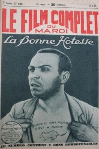 Movie poster for La bonne hôtesse (1928)