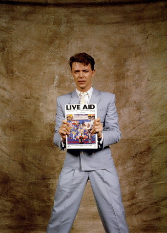 Movie poster for David Bowie at Live Aid (1985)