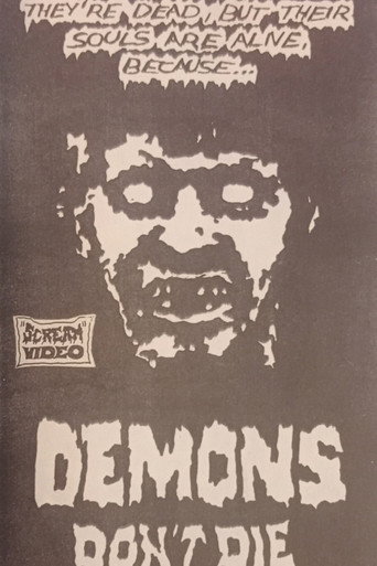 Movie poster for Demons Don't Die (1990)
