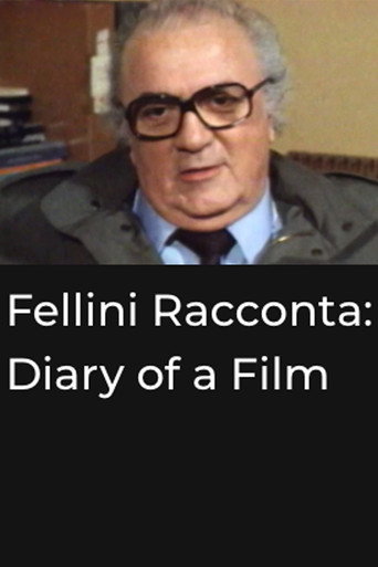 Movie poster for Fellini Racconta: Diary of a Film (1983)
