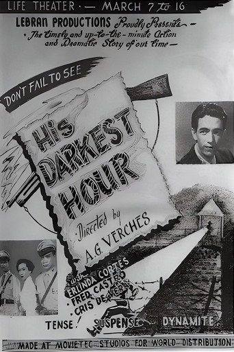 Movie poster for His Darkest Hour (1950)