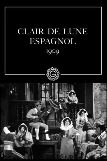 Movie poster for Spanish Clair de Lune (1909)