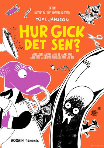 Movie poster for The Book about Moomin, Mymble and Little My (2023)