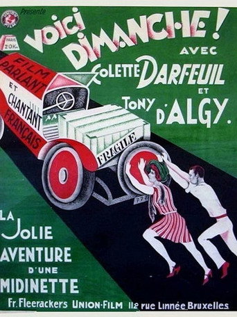 Movie poster for Here comes Sunday! (1930)