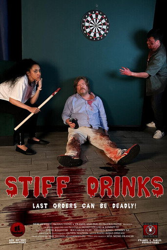 Movie poster for Stiff Drinks (2025)