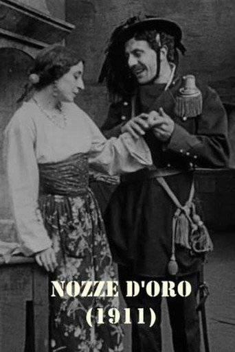Movie poster for The Golden Wedding (1911)