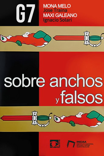 Movie poster for Sobre anchos y falsos (2024)