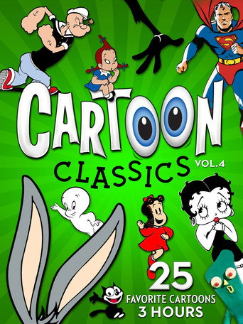 Movie poster for Cartoon Classics - Vol. 4: 25 Favorite Cartoons - 3 Hours (2017)