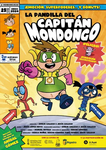 Movie poster for La pandilla del Capitán Mondongo (2024)