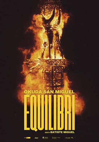 Movie poster for Equilibrium by Okuda San Miguel (2018)