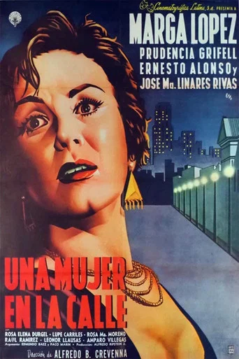 Movie poster for Una mujer en la calle (1955)